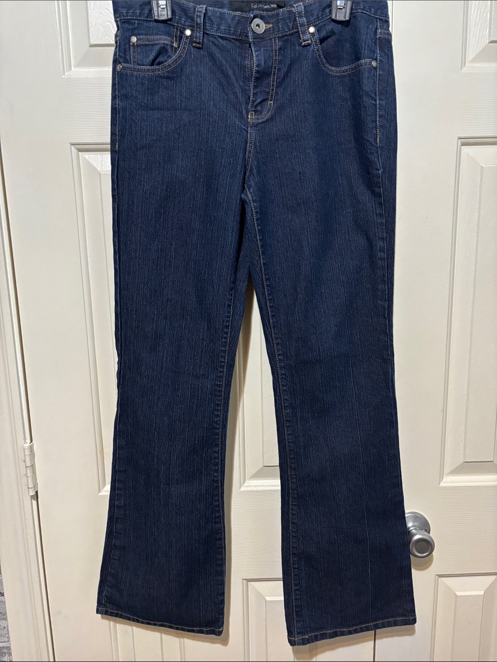 Calvin Klein Dark Blue Flare Jeans